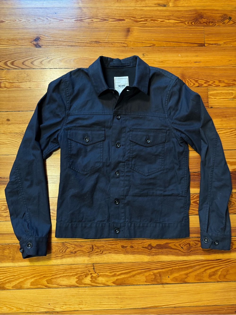 Todd Snyder Men's Dylan Button-Front Chore Jacket